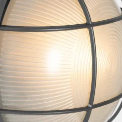 Industrielle Außenwandleuchte dunkelgrau IP44 - Hanneke