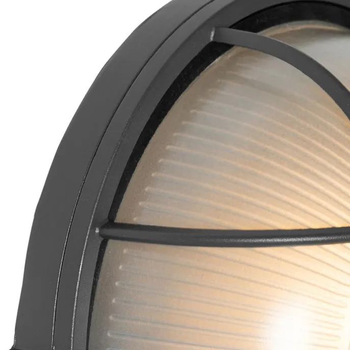 Industrielle Außenwandleuchte dunkelgrau IP44 - Hanneke