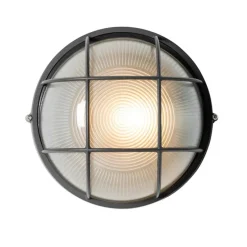 Industrielle Außenwandleuchte dunkelgrau IP44 - Hanneke