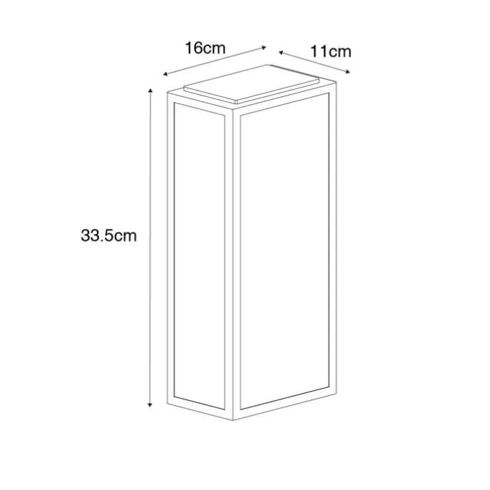 Industrielle Außenwandleuchte schwarz mit Gold IP44 - Rotterdam