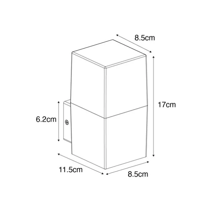 Industrielle Außenwandleuchte rostbraun IP44 - Dänemark