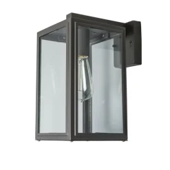 Industrielle Außenwandleuchte grau IP44 - Sutton down