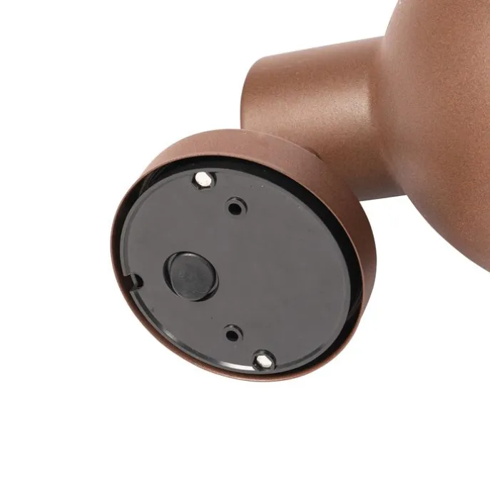 Industrielle Außenwandleuchte rostbraun rund IP44 - Natas