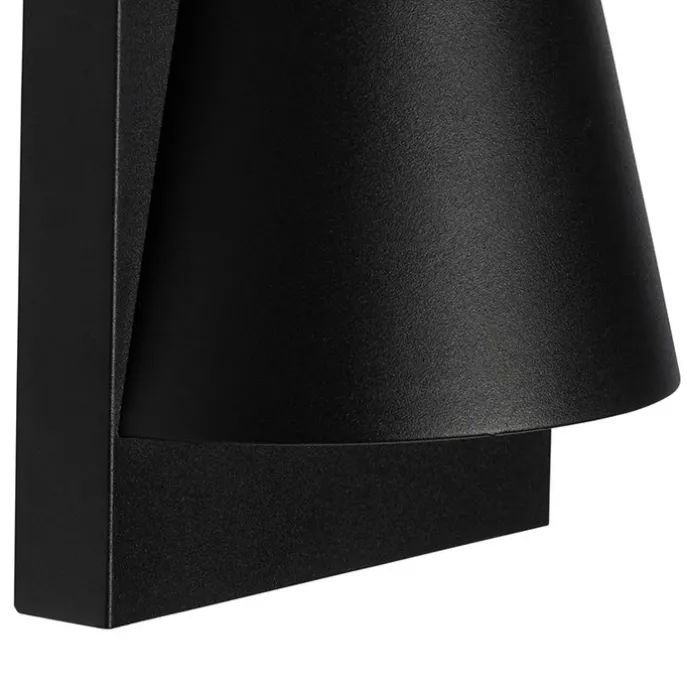 Industrielle Außenwandleuchte schwarz IP44 - Femke