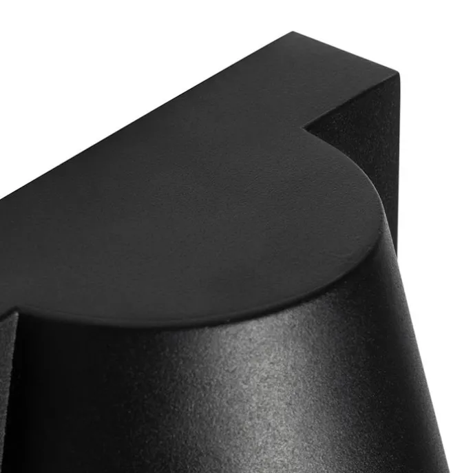 Industrielle Außenwandleuchte schwarz IP44 - Femke