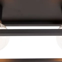 Industrielle Deckenlampe schwarz 99,5 cm 4-flammig - Cage