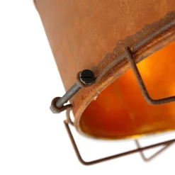 Industrielle Deckenleuchte rostbraun 35 cm - Barril