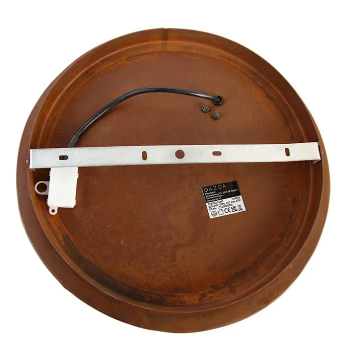 Industrielle Deckenleuchte rostbraun 35 cm - Barril