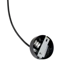 Industrielle Deckenleuchte schwarz mit Holz 3-Licht - Regal