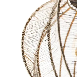 Industrielle Deckenleuchte Bronze mit Schwarz - Dong