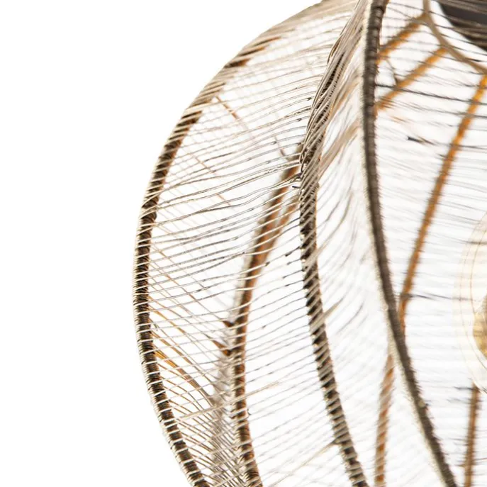 Industrielle Deckenleuchte Bronze mit Schwarz - Dong