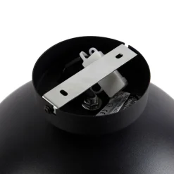 Industrielle Deckenleuchte schwarz mit Gold 28 cm - Magnax