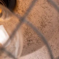 Industrielle Deckenleuchte Antik Silber 25,5 cm - Kurs