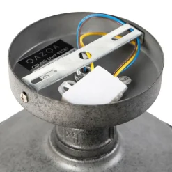 Industrielle Deckenleuchte Antik Silber 25,5 cm - Kurs