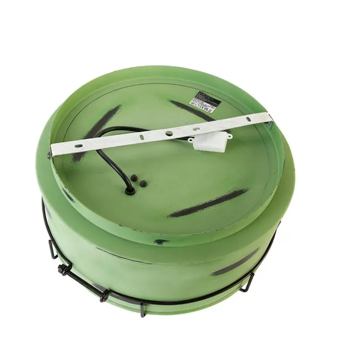 Industrielle Deckenleuchte grün 35 cm - Barril