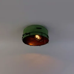 Industrielle Deckenleuchte grün 35 cm - Barril