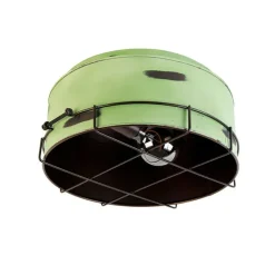 Industrielle Deckenleuchte grün 35 cm - Barril