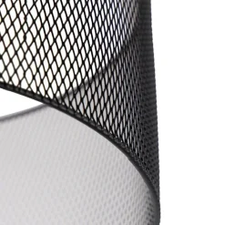 Industrielle Deckenleuchte schwarz - Drum Mesh