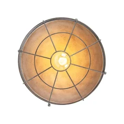 Industrielle Deckenleuchte Antik Silber 32 cm - Kurs