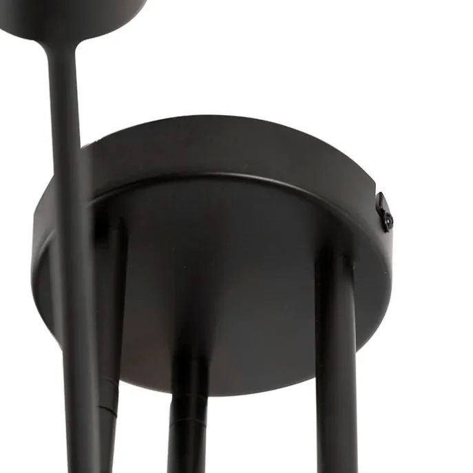 Industrielle Deckenleuchte schwarz 6 Lichter - Sydney