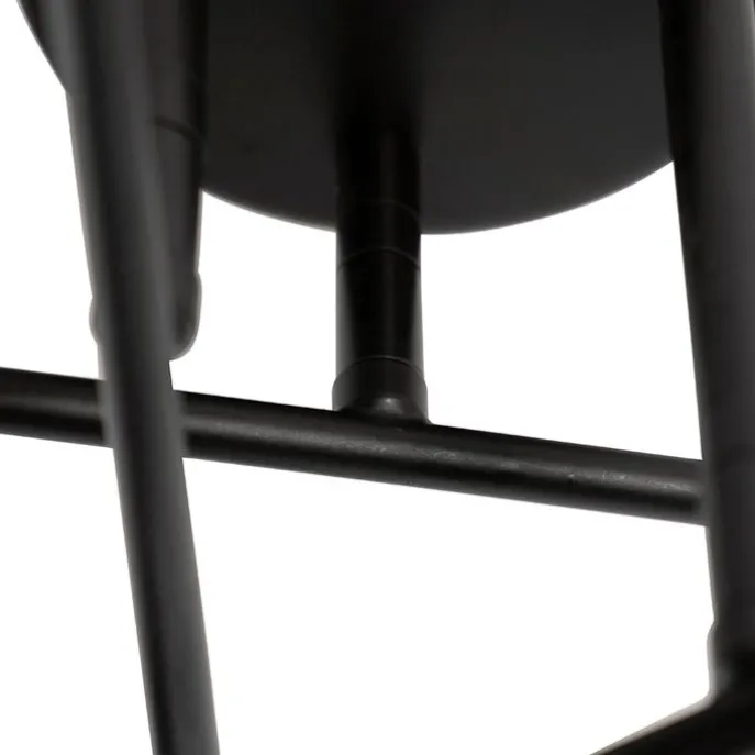 Industrielle Deckenleuchte schwarz 6 Lichter - Sydney