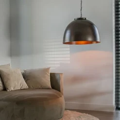 Industrielle Hängelampe Antikbraun 60 cm - Hoodi