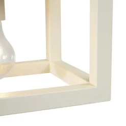 Industrielle Hängelampe Beige 4-Lichter - Cage Rack
