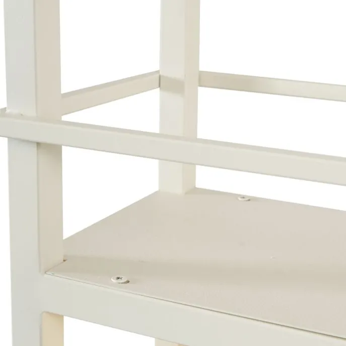 Industrielle Hängelampe Beige 4-Lichter - Cage Rack
