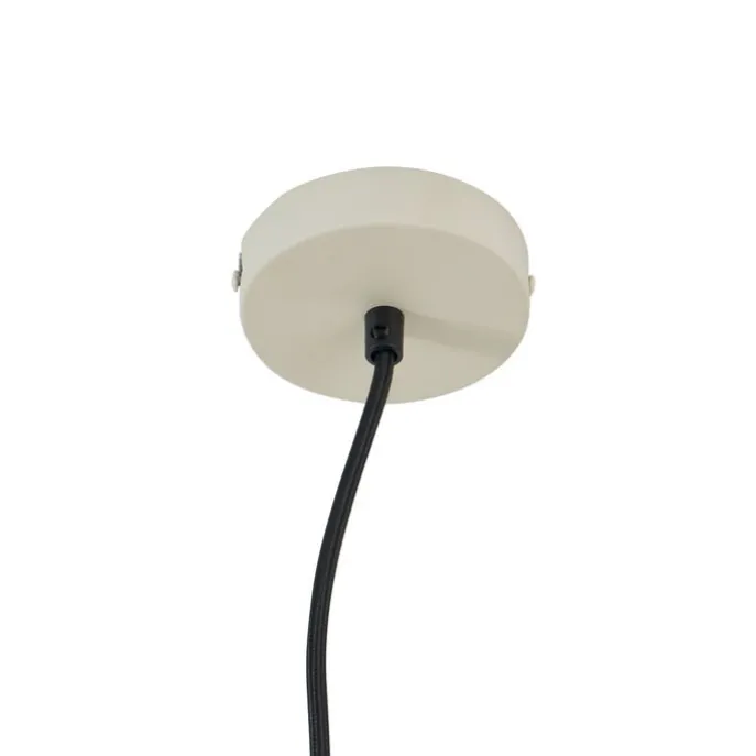 Industrielle Hängelampe Beige 4-Lichter - Cage Rack