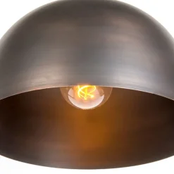 Industrielle Hängelampe braun 40 cm - Hoodi