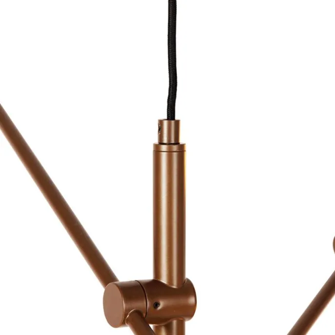 Industrielle Hängelampe dunkelbronze 6-flammig – Sydney