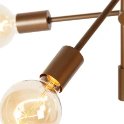Industrielle Hängelampe dunkelbronze 6-flammig – Sydney