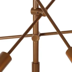 Industrielle Hängelampe dunkelbronze 6-flammig – Sydney