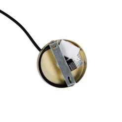 Industrielle Hängelampe gold mit Marmor und Gestell 4-flammig - Cage Rack