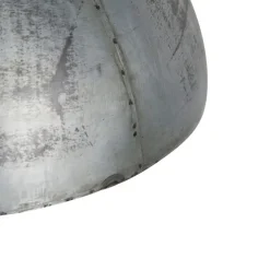 Industrielle Hängelampe grau 50 cm - Samia Sabo