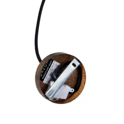 Industrielle Hängelampe rostbraun 4-Licht - Käfig