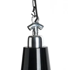 Industrielle Hängelampe schwarz - Warrior