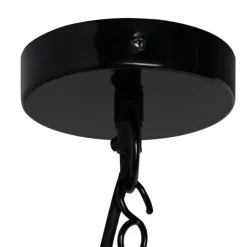 Industrielle Hängelampe schwarz - Warrior