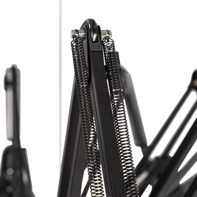 Industrielle Hängelampe schwarz 16-flammig verstellbar - Hobby Spinne