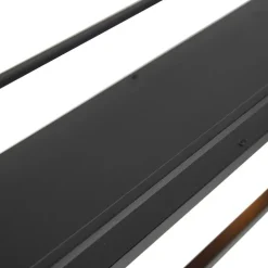 Industrielle Hängelampe schwarz mit Gestell 4-flammig - Cage Rack