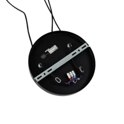 Industrielle Hängelampe schwarz 3-flammig - Facil