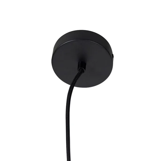 Industrielle Hängelampe schwarz mit Mesh 4-flammig - Cage Rack