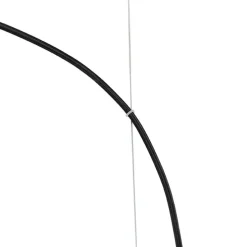 Industrielle Hängelampe schwarz mit Gestell groß 4-flammig - Cage Rack