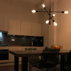 Industrielle Hängelampe schwarz 6-flammig - Sydney