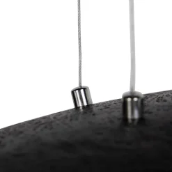 Industrielle Hängelampe schwarz mit Gold 115 cm - Magna