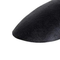 Industrielle Hängelampe schwarz mit Gold 115 cm - Magna