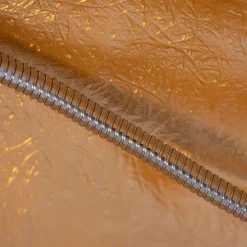 Industrielle Hängelampe schwarz mit Gold 115 cm - Magna