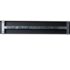 Industrielle Hängelampe schwarz mit Holz 5-Licht - Regal