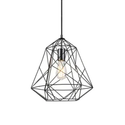 Industrielle Hängelampe schwarz - Framework Basic