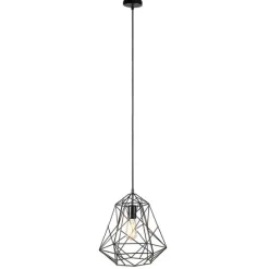 Industrielle Hängelampe schwarz - Framework Basic